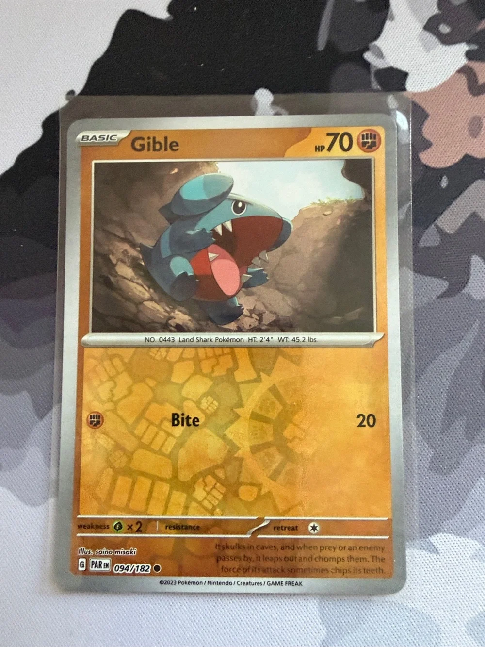 Gible, Gabite & Garchomp Evolution Lot | 3 Cards | Reverse Holo ✨5/$25✨